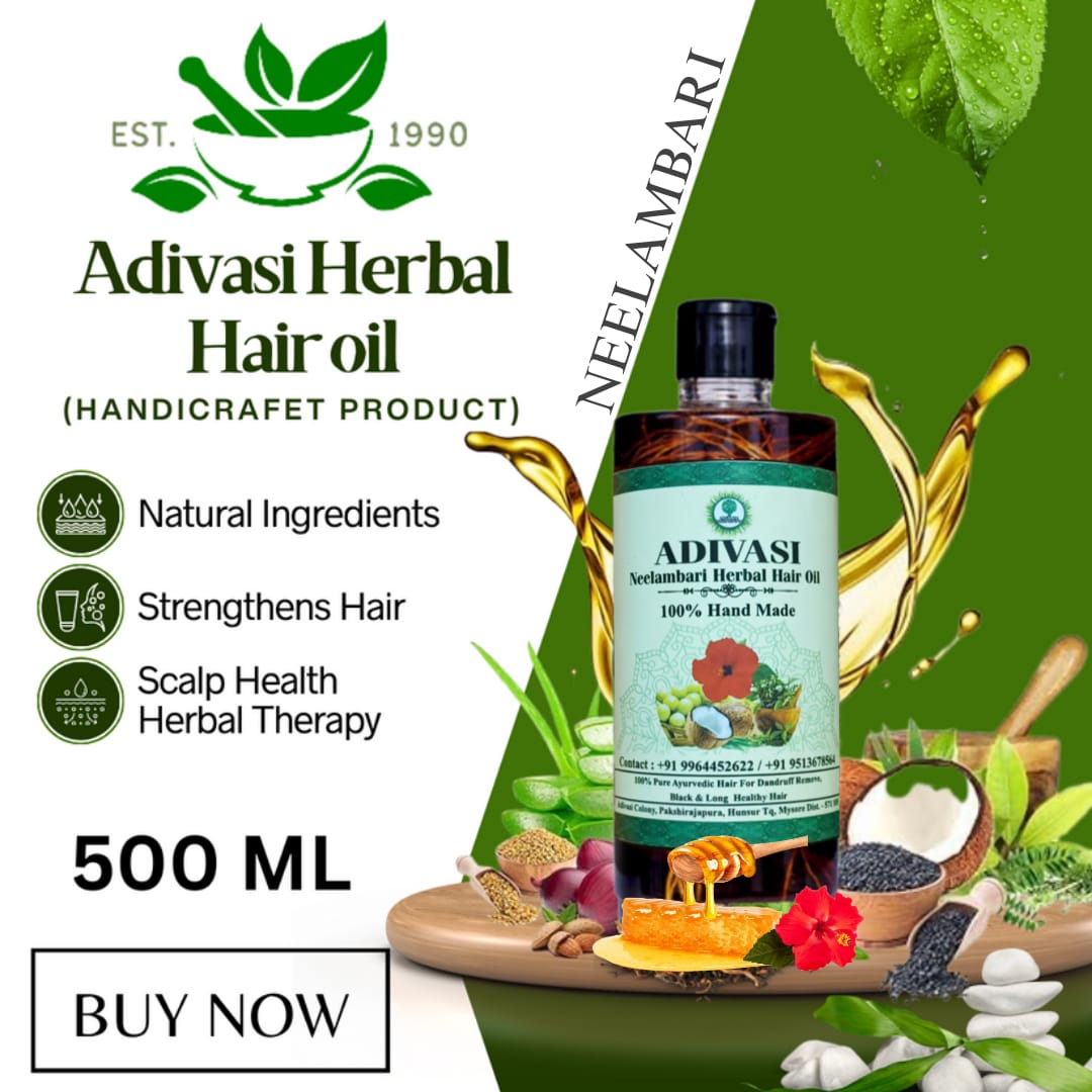 HAKKI PIKKI ADIVASI HAIR OIL