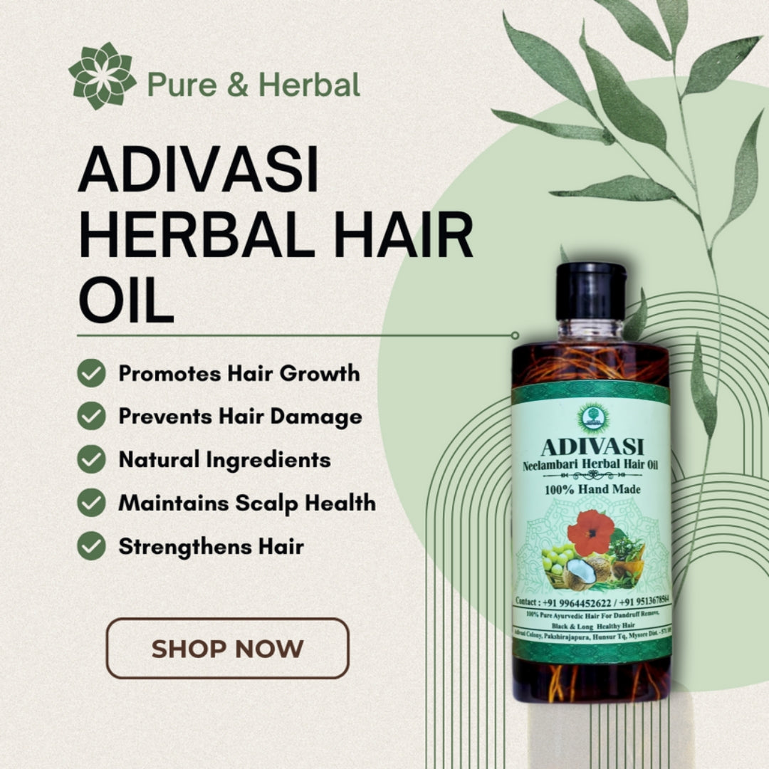 HAKKI PIKKI ADIVASI HAIR OIL