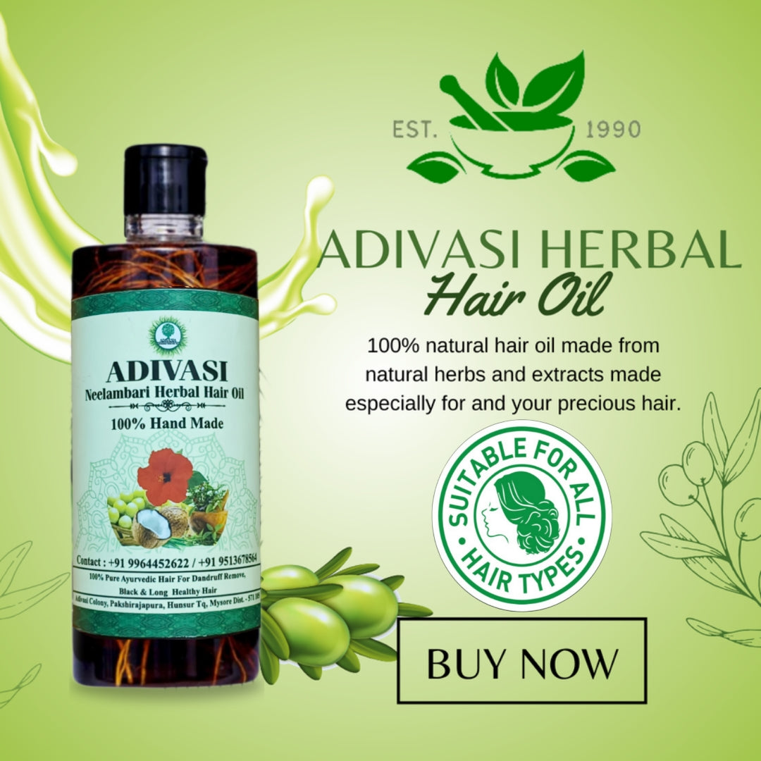 HAKKI PIKKI ADIVASI HAIR OIL