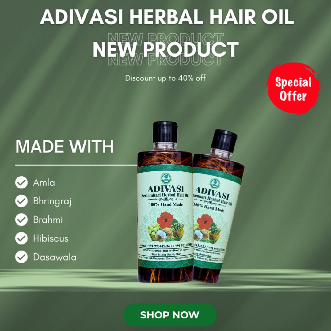 HAKKI PIKKI ADIVASI HAIR OIL