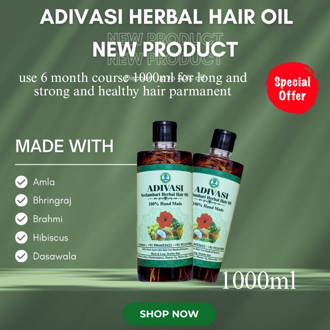 HAKKI PIKKI ADIVASI HAIR OIL