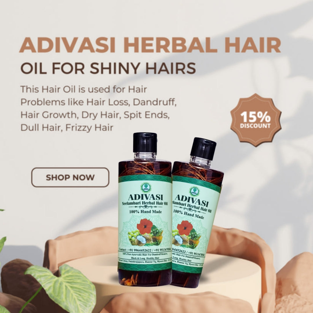 HAKKI PIKKI ADIVASI HAIR OIL